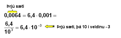 H�r er s�nt m�nus veldi